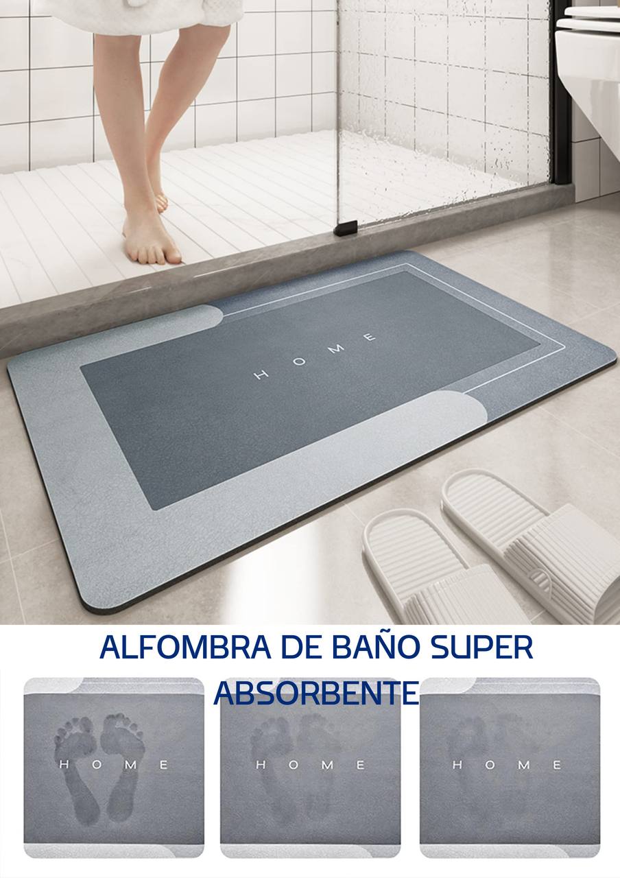 LuxMat ® | Alfombra de Baño Antideslizante Súper Absorbente